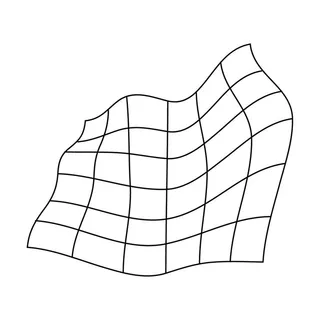 新潮酸性网格抽象形状素材图片