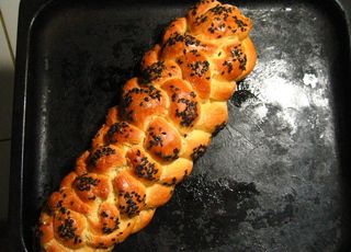 以色列的Challah麵菜鸟图库片