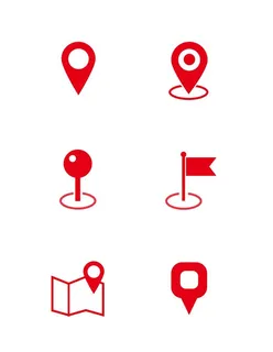 地图标记定位图标图片