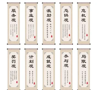 企业价值观图片