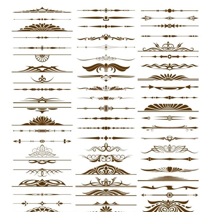 欧式边框图片ai矢量模版下载