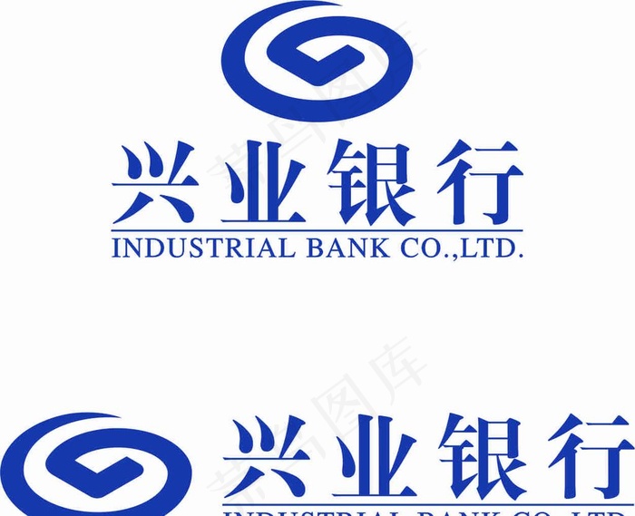 中国兴业银行 logo图片cdr矢量模版下载