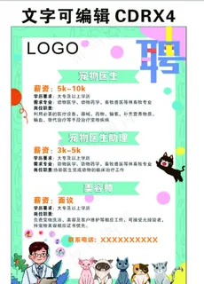 宠物医院招聘图片