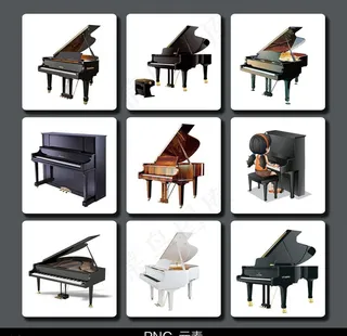钢琴素材图片
