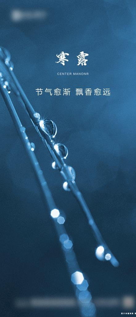 寒露图片psd模版下载