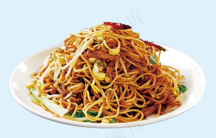 肉丝炒面图片psd模版下载