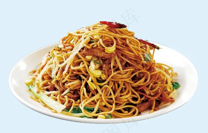 肉丝炒面图片psd模版下载