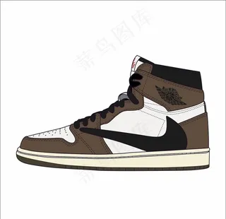 Air Jordan 1 倒钩图片