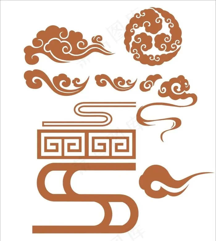 云朵素材图片cdr矢量模版下载