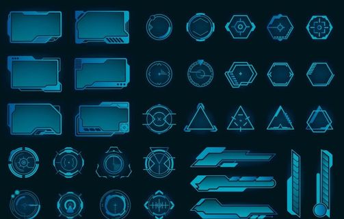 创意科技边框图片