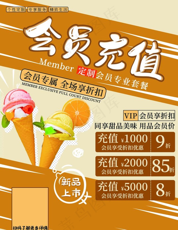 会员充值图片(1024x1365)psd模版下载