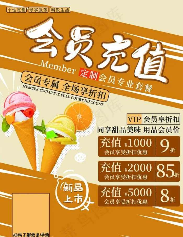 会员充值图片(1024x1365)psd模版下载