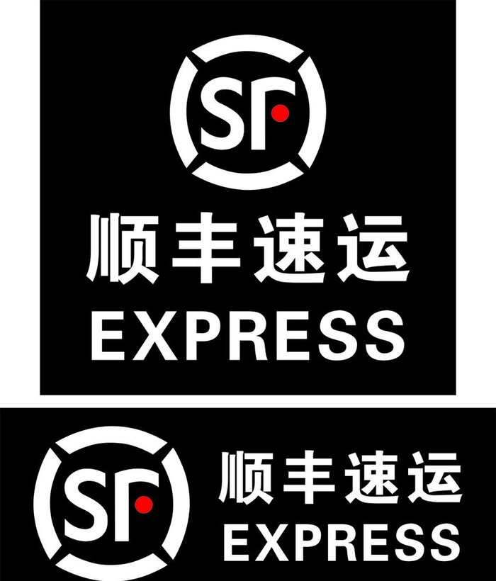 顺丰速递图片cdr矢量模版下载
