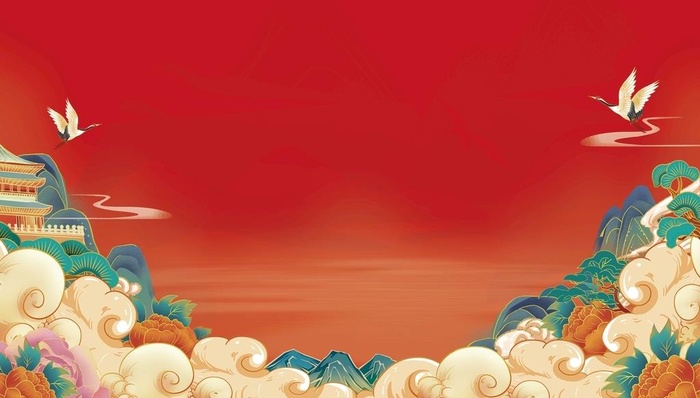 国潮背景图片
