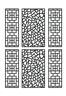 家居隔断 中式花纹 雕花图片