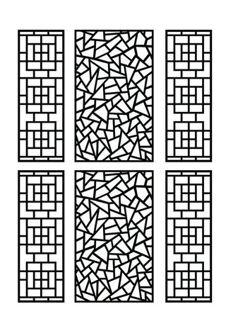 家居隔断 中式花纹 雕花图片