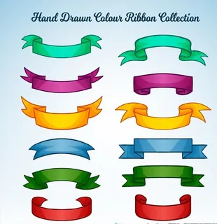 飘带标题栏图片