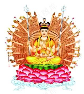 千手观音菩萨图片