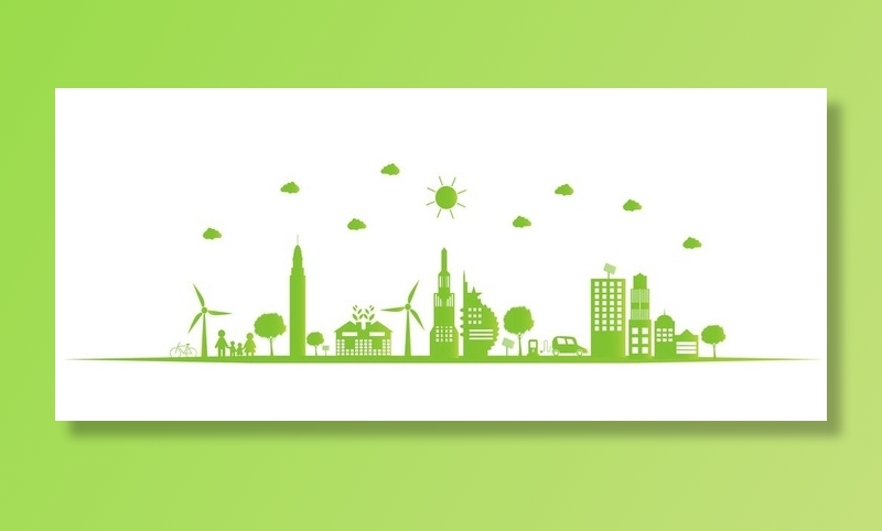 环保城市图片