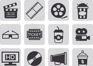 电影图标图片