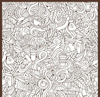 咖啡背景咖啡壁纸海报图片海报