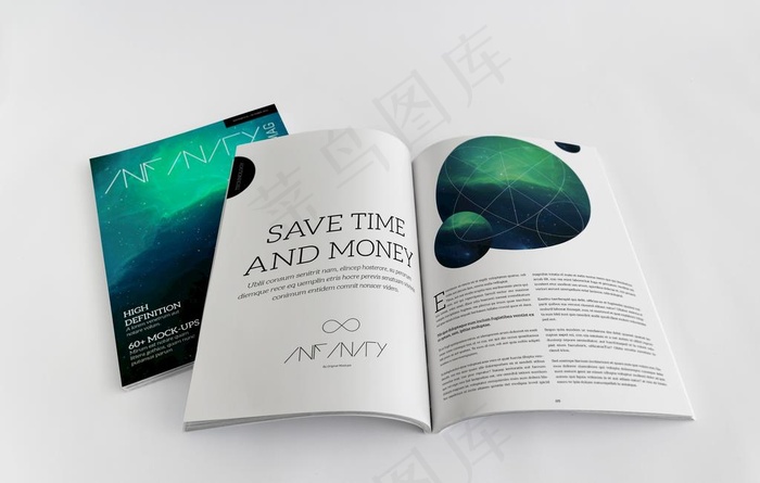 画册样机图片psd模版下载
