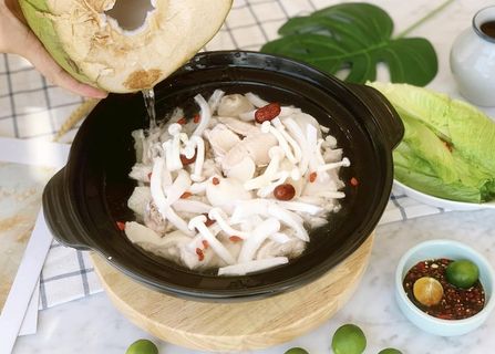 海南椰子鸡图片