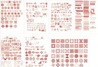 古典 花纹 边框图片