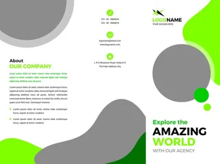 三折页模板图片