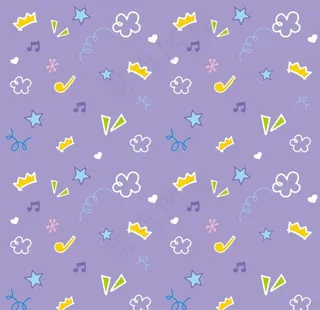 碎花底纹背景图片