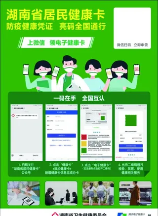 湖南省居民健康卡图片