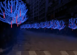 彩灯 流星雨 满天星图片