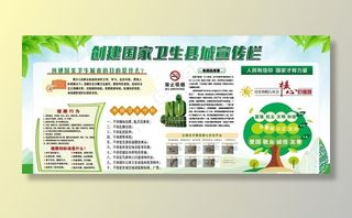 创卫生城市宣传栏图片