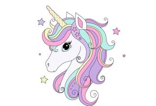 独角兽可爱型图片