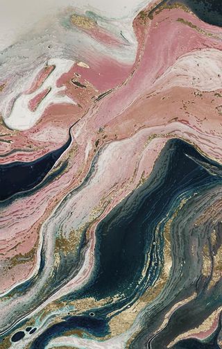 抽象晕染装饰画图片