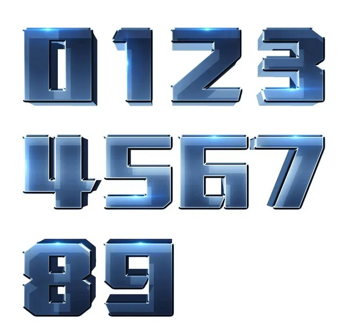 倒计时数字图片(2000x2000)psd模版下载