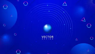 蓝色科技背景图片