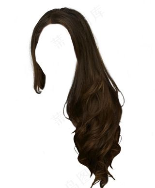 披肩长发女生发型图片