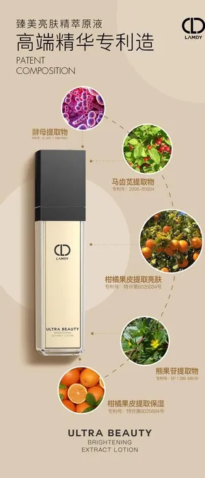 化妆品产品海报图片