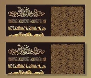 波浪纹 云纹 花纹图片