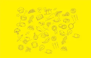 食材矢量图图片