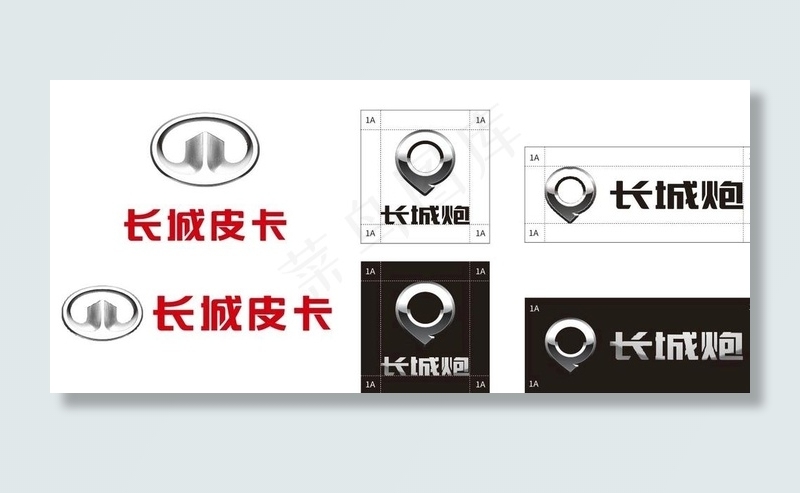 长城皮卡 长城炮VI图片cdr矢量模版下载