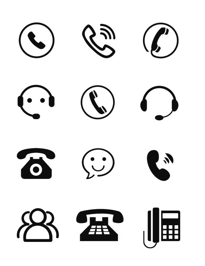 电话图标图片(1024x1369)psd模版下载