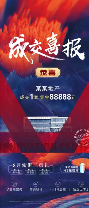 地产劲销热销海报图片