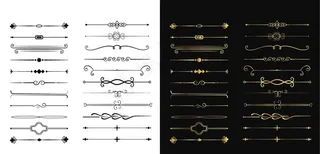 边框 花纹 欧式线条图片