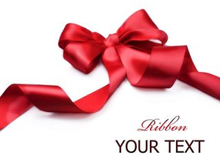 红色蝴蝶结图片