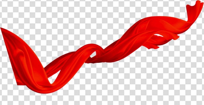 红色飘带图片