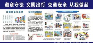交通安全知识图版图片