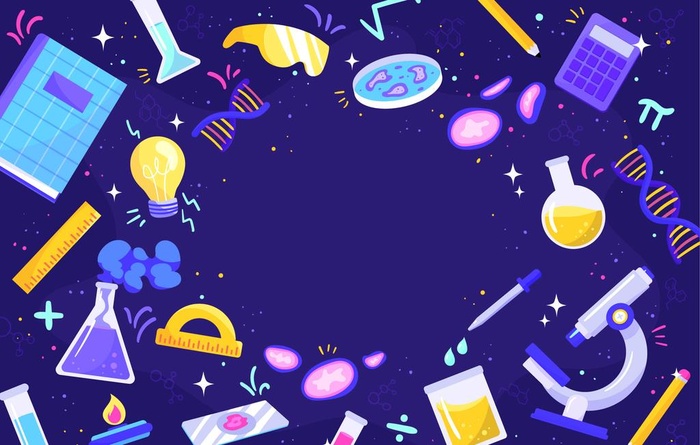 科学背景图片ai矢量模版下载