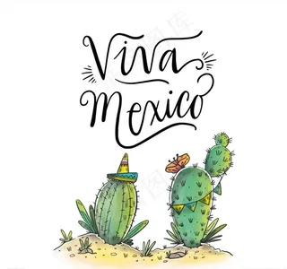 墨西哥仙人掌图片